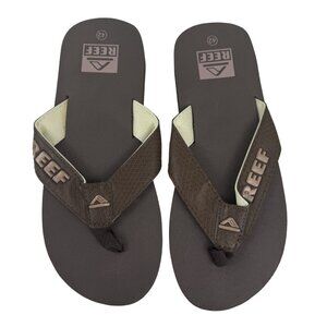 Reef Mens Brown Flip-Flops Size 9 EU 42 Casual Beachwear Sandal Thong-Style NEW